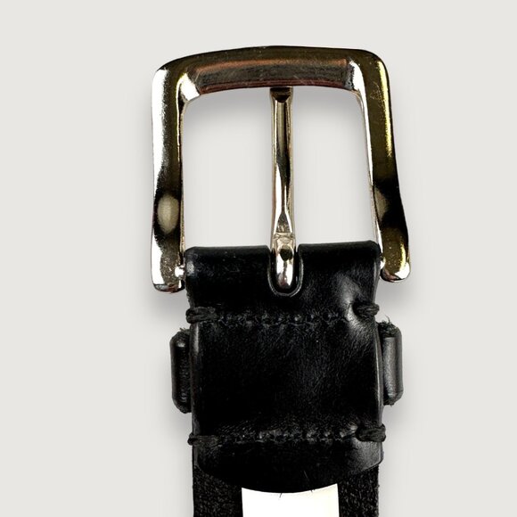 Fossil Genuine Leather Belt Size 36 Black EUC Hold Your Pants Up In Style - Picture 2 of 10